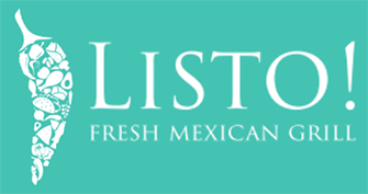 Listo! Fresh Mexican Grill logo top